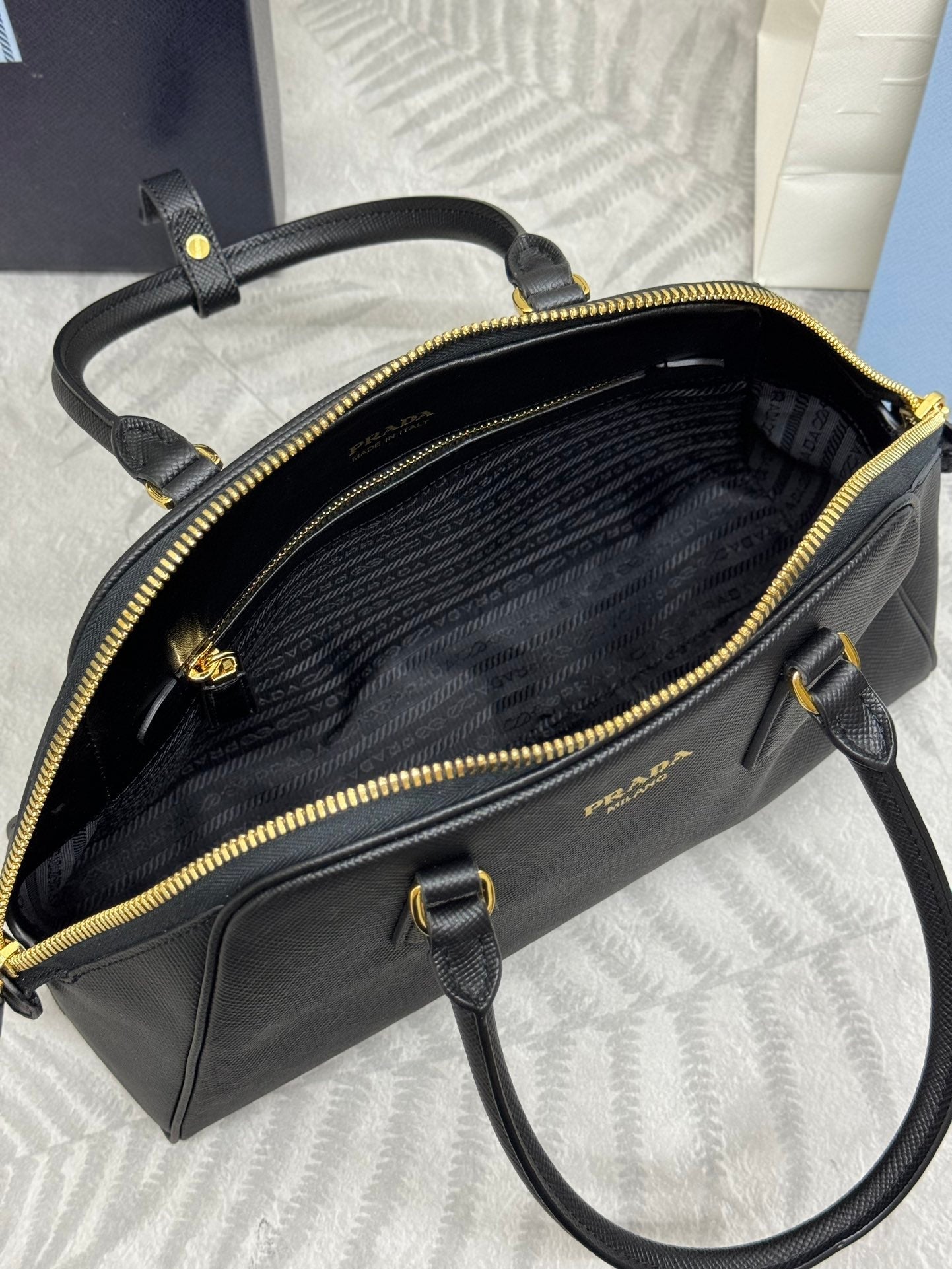 Prada Large Saffiano Leather Bag