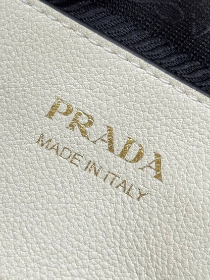 Prada Darling Leather Handbag - White