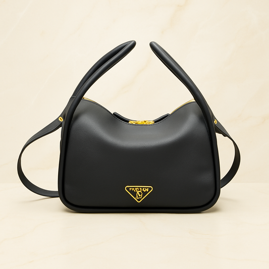 Prada Darling Leather Handbag Bl