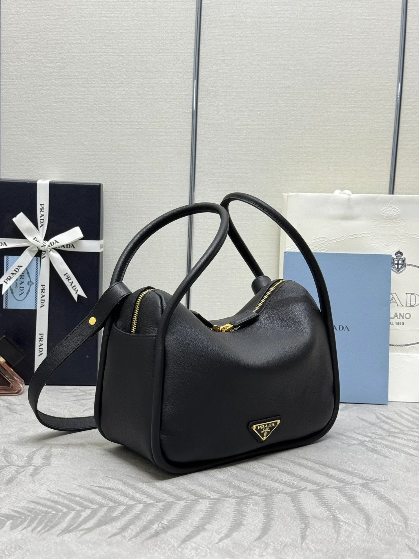 Prada Darling Leather Handbag