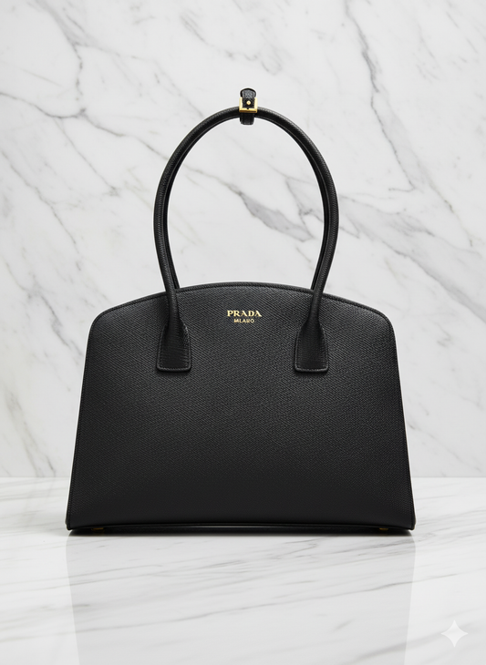Prada Double Saffiano Leather Bag