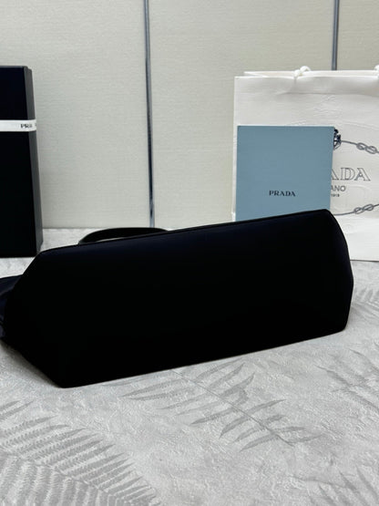Prada Re-Edition 1978 Re-Nylon and Saffiano Leather Tote Bag - Black