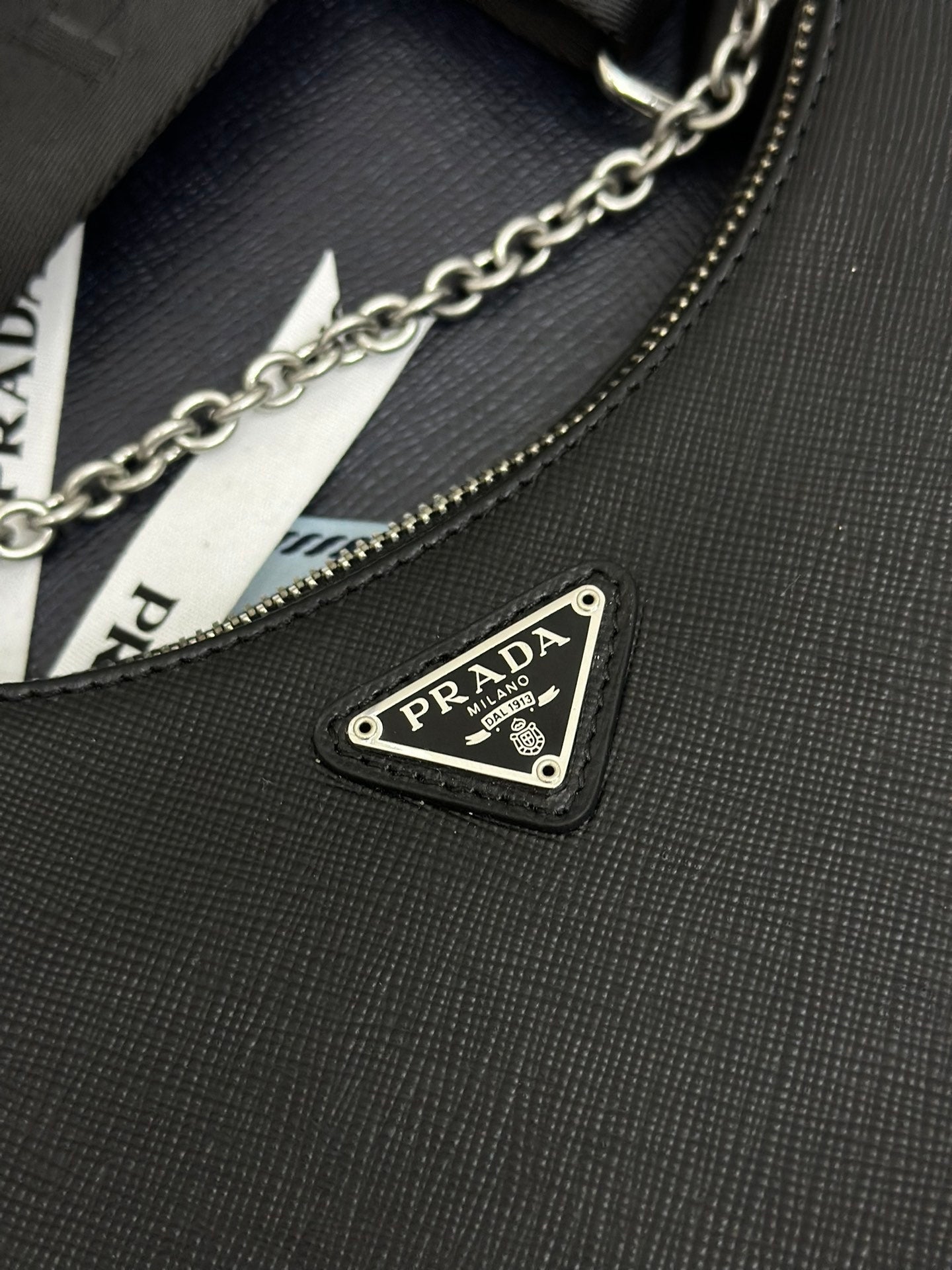 Prada Re-Edition 2005 Re-Nylon bag - Black/Silver