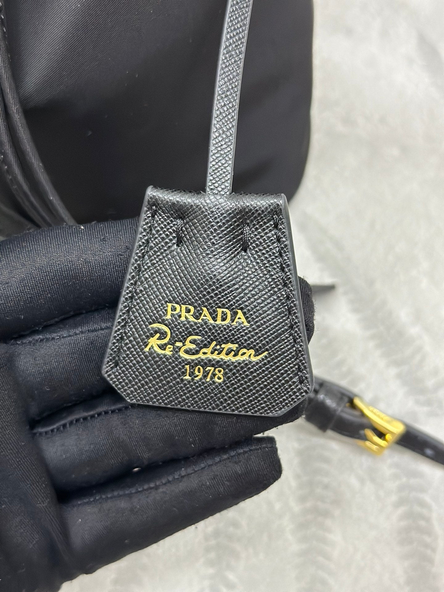 Prada Re-Edition 1978 Nylon Bucket Bag