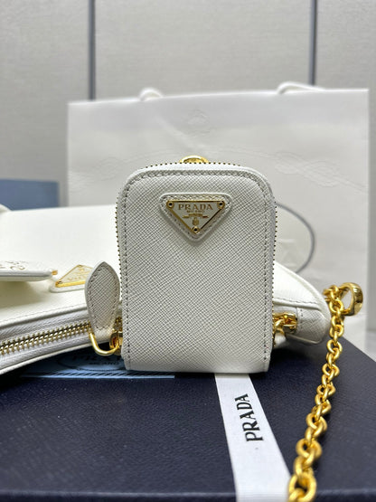 Prada Re-Edition 2005 Re-Nylon bag – White
