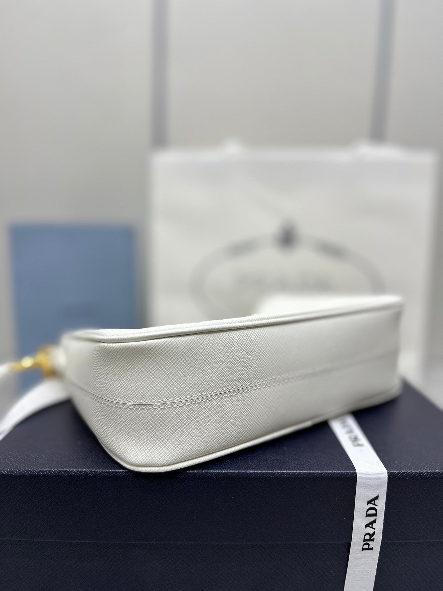 Prada Re-Edition 2005 Re-Nylon bag – White