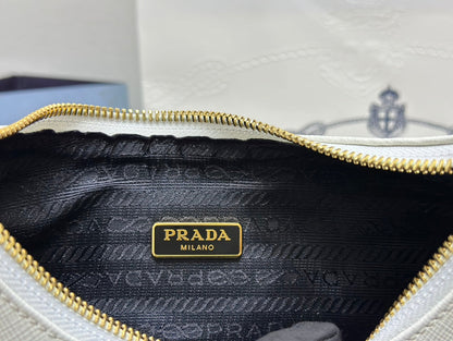 Prada Re-Edition 2005 Re-Nylon bag – White
