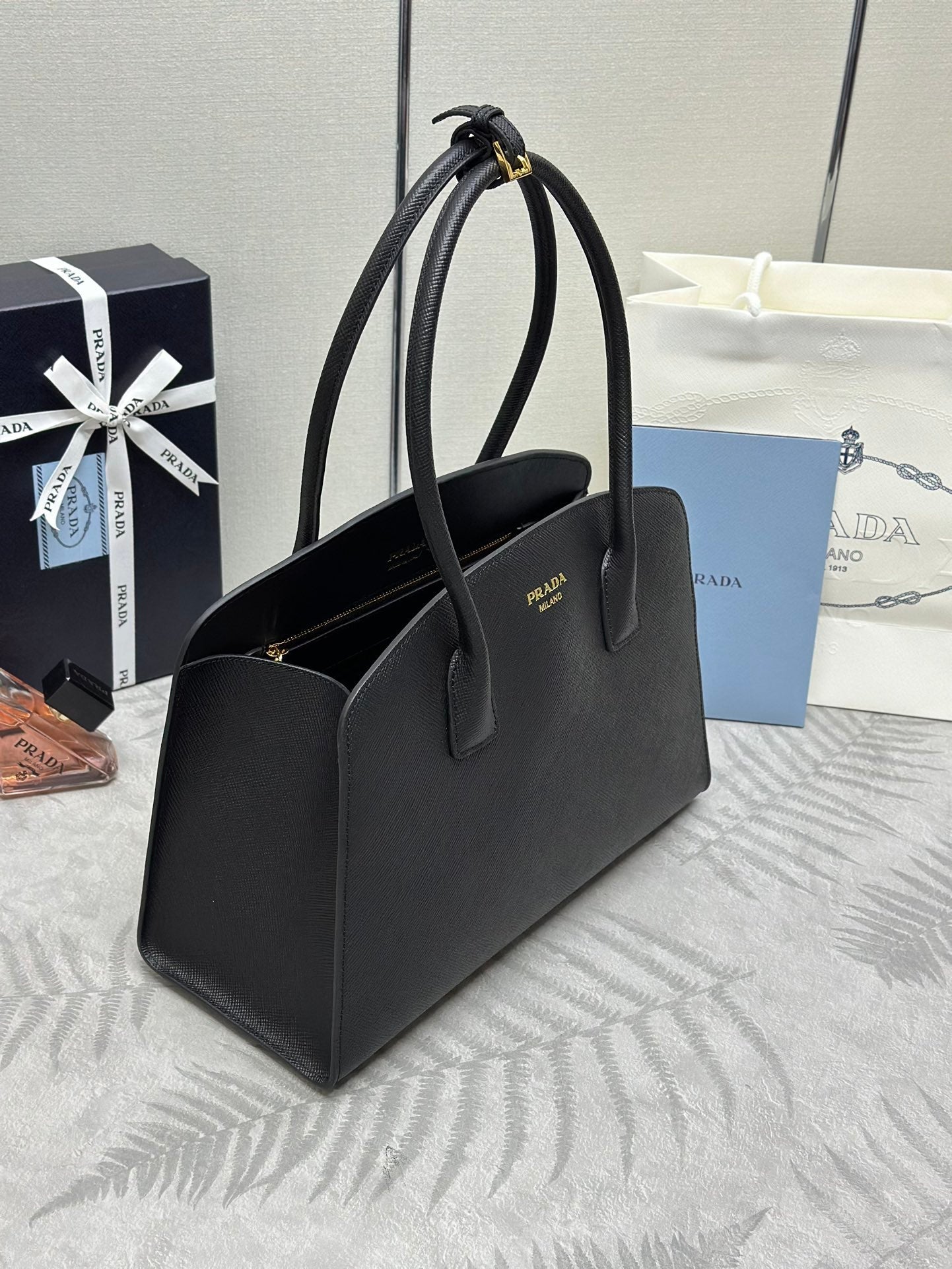 Prada Double Saffiano Leather Bag