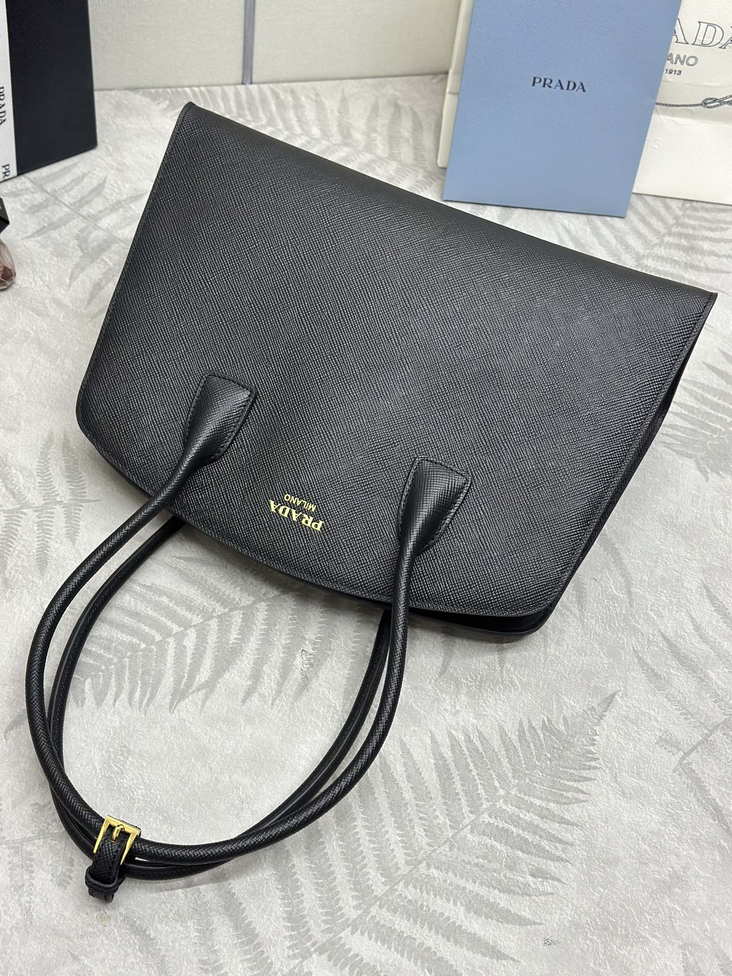Prada Double Saffiano Leather Bag