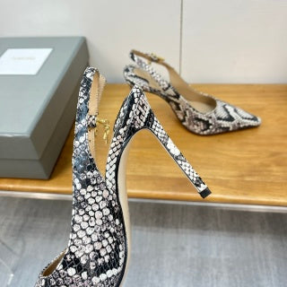 Tom Ford Python Padlock Sandals
