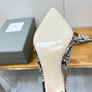 Tom Ford Python Padlock Sandals