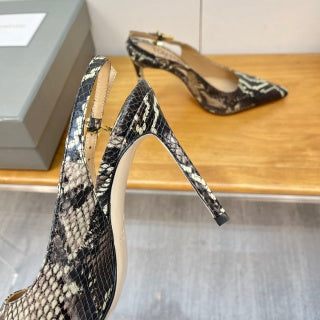 Tom Ford Python Padlock Sandals