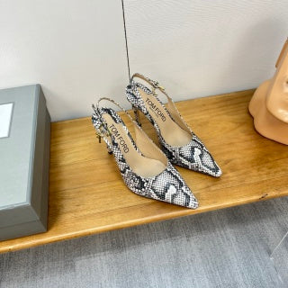 Tom Ford Python Padlock Sandals