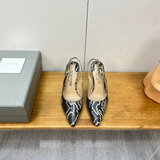 Tom Ford Python Padlock Sandals