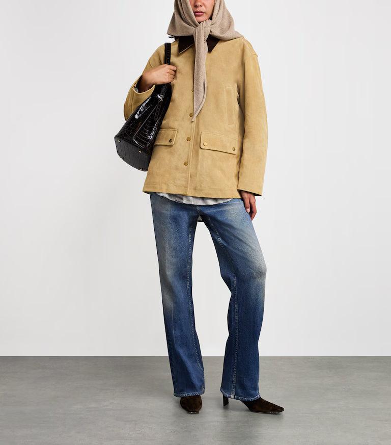 Rag & Bone Suede Field Jacket