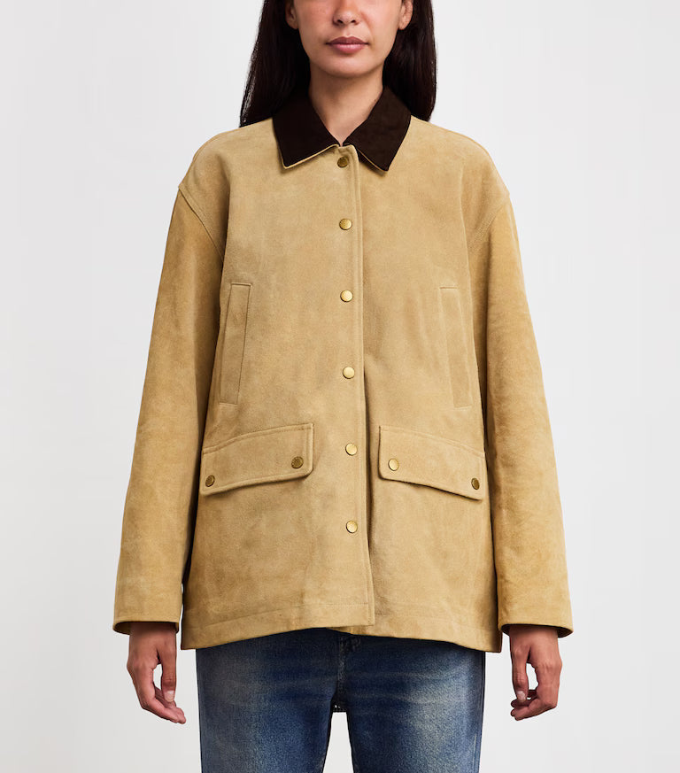 Rag & Bone Suede Field Jacket