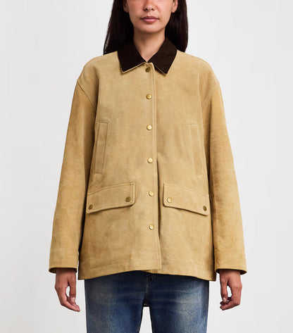 Rag & Bone Suede Field Jacket