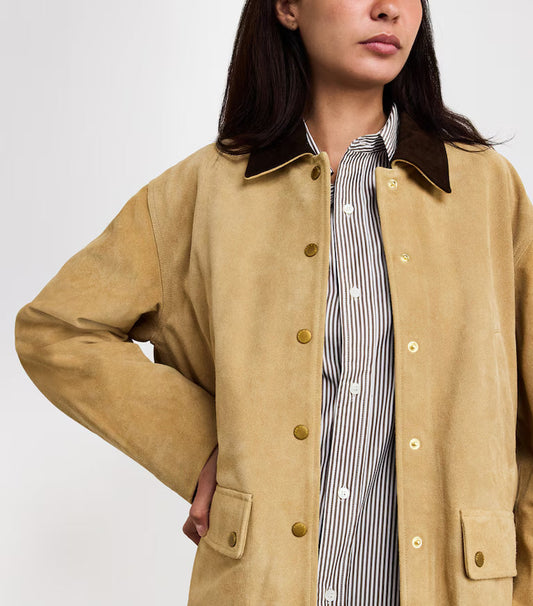 Rag & Bone Suede Field Jacket