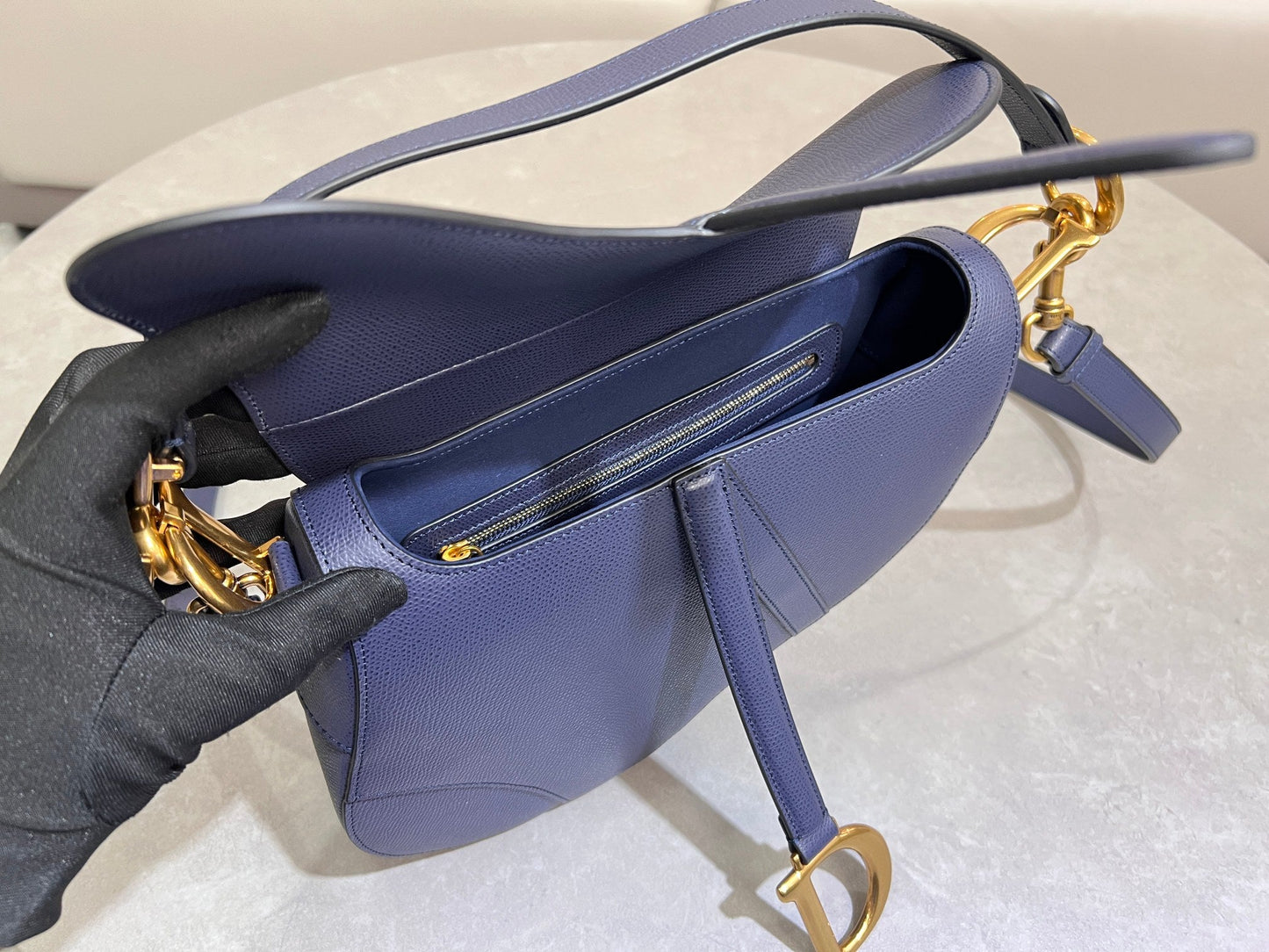 Rouge Royal Blue Classic Saddle