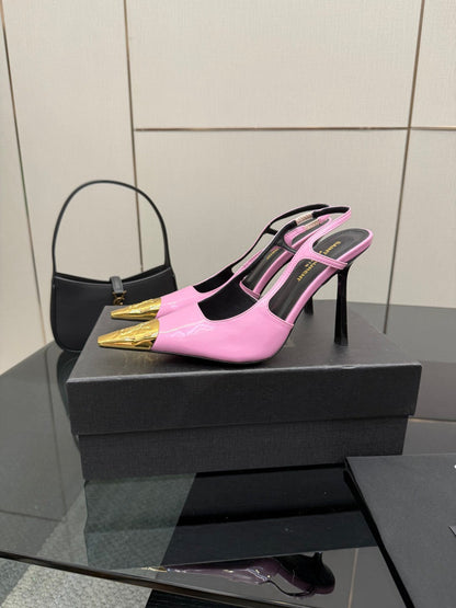 YSL SAINT LAURENT Jeanne Slingback Pumps