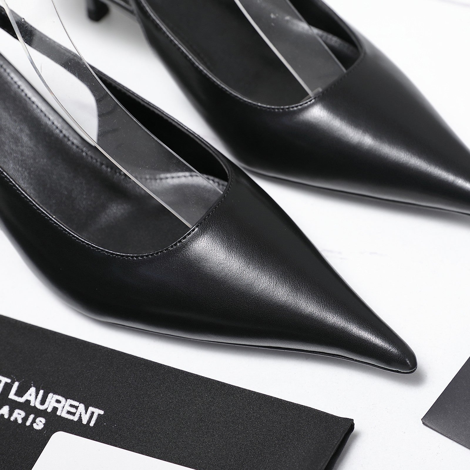 YSL Saint Laurent Lee Slingback Pumps