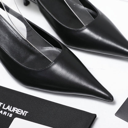 YSL Saint Laurent Lee Slingback Pumps
