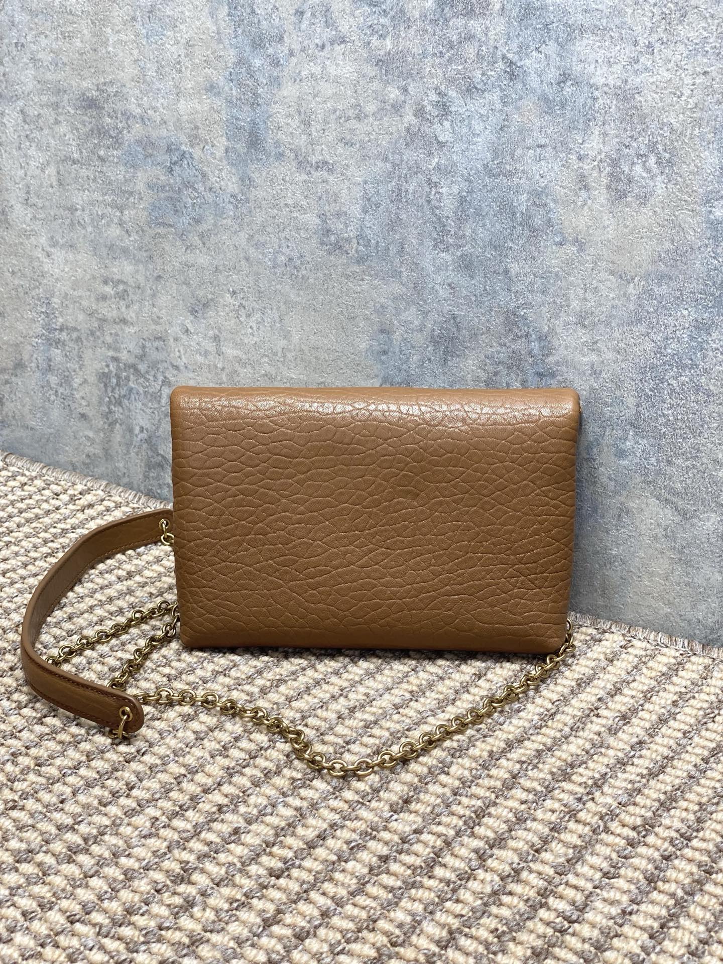 Saint Laurent CASSANDRE Envelope Pouch in Lambskin