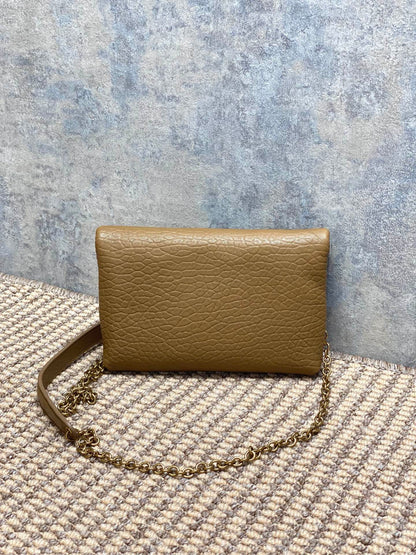 Saint Laurent CASSANDRE Envelope Pouch in Lambskin