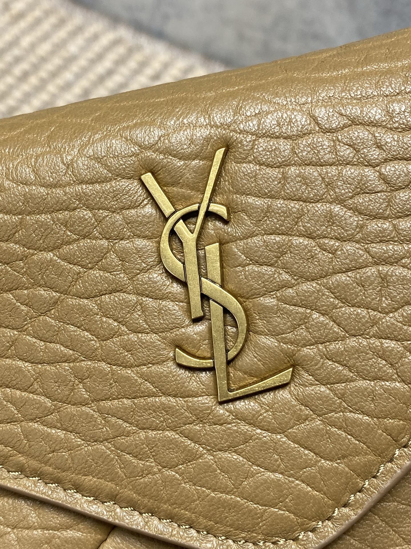 Saint Laurent CASSANDRE Envelope Pouch in Lambskin