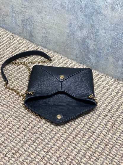 Saint Laurent CASSANDRE Envelope Pouch in Lambskin