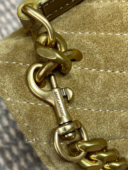 Saint Laurent College Flap YSL Shoulder Bag