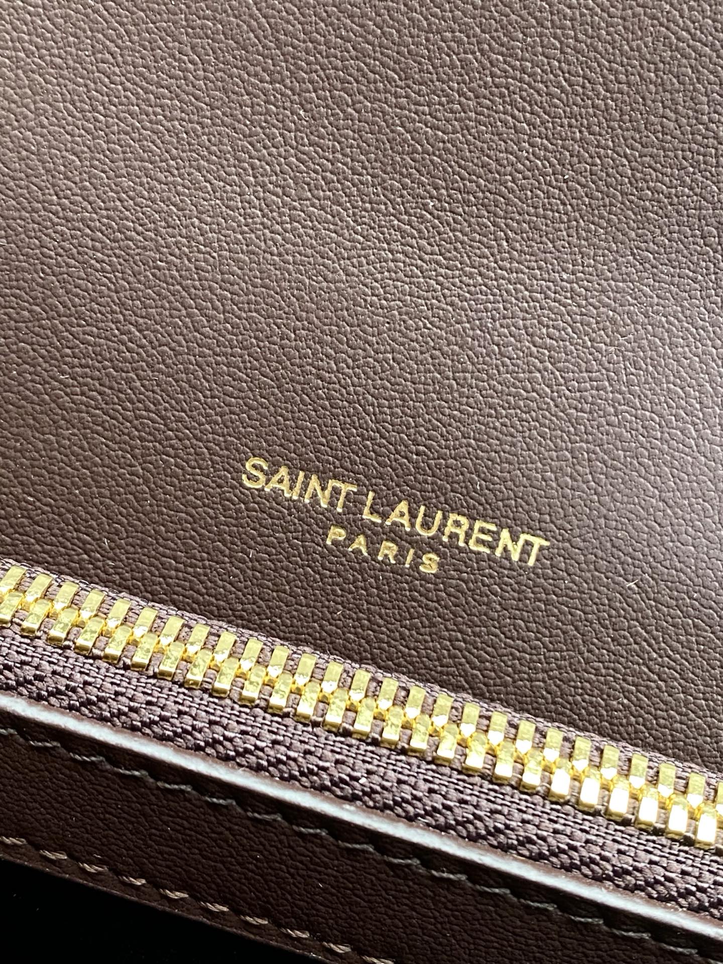 Saint Laurent College Flap YSL Shoulder Bag