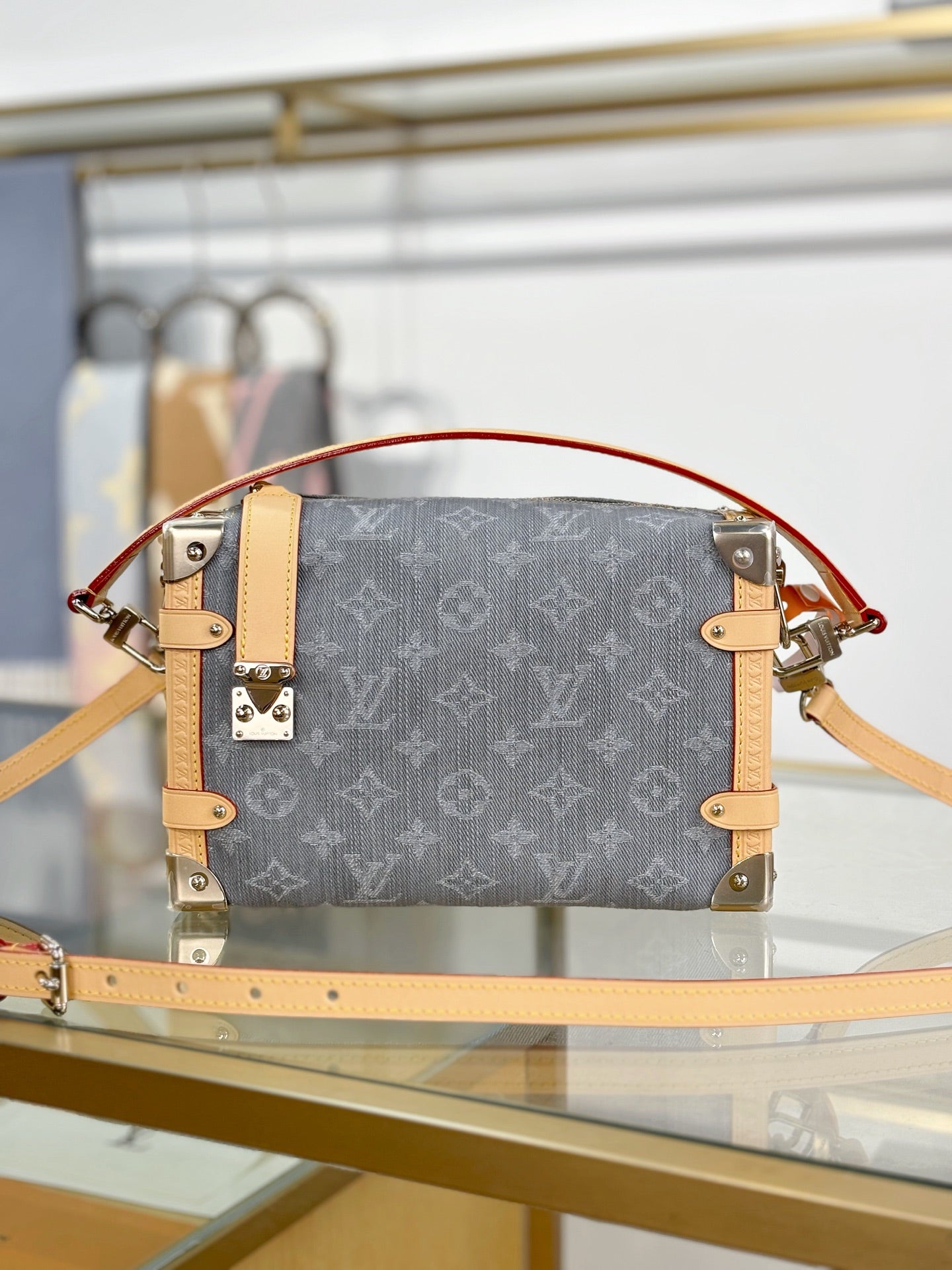 Louis Vuitton Side Trunk MM – Monogram Denim