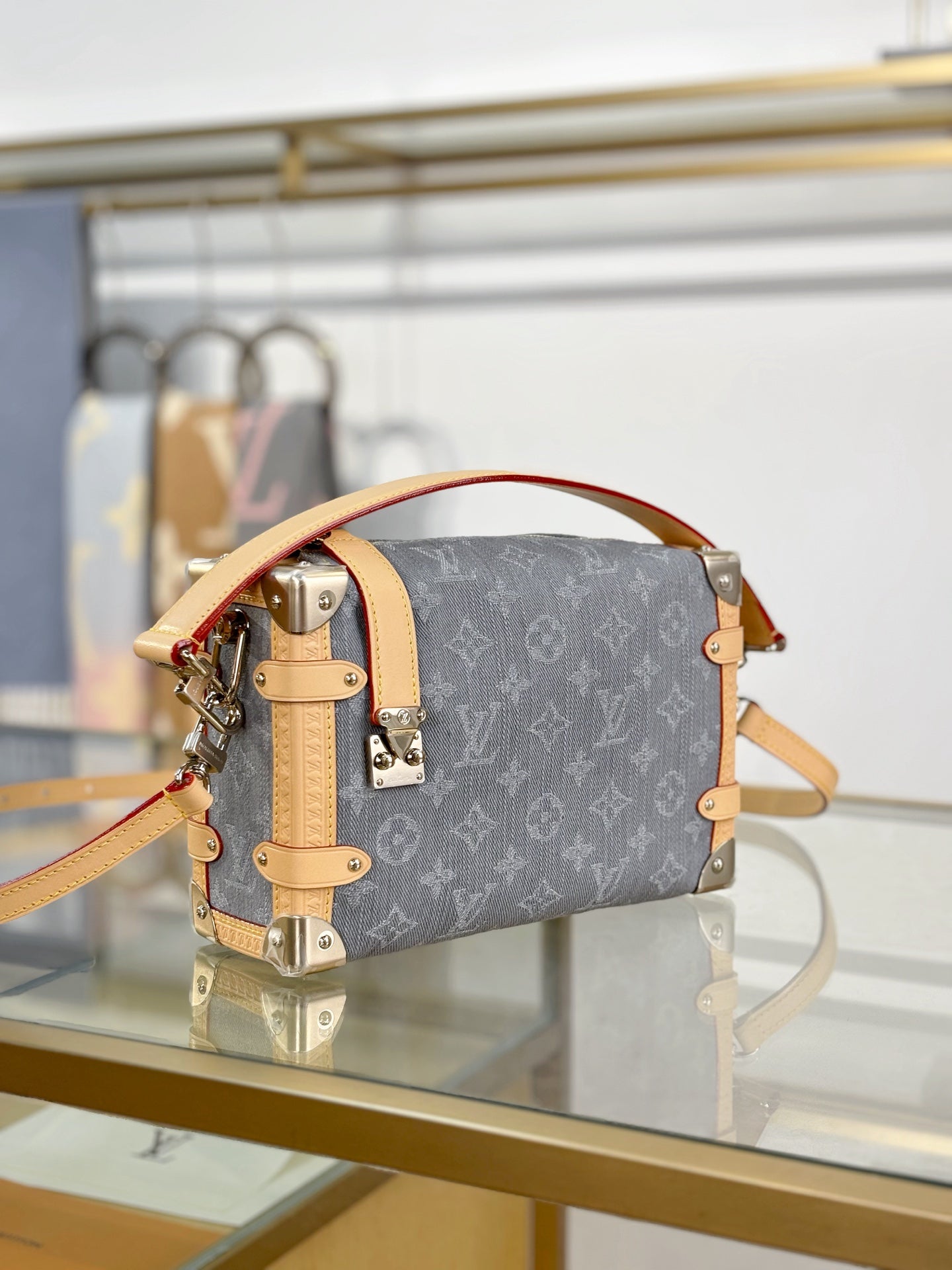 Louis Vuitton Side Trunk MM – Monogram Denim