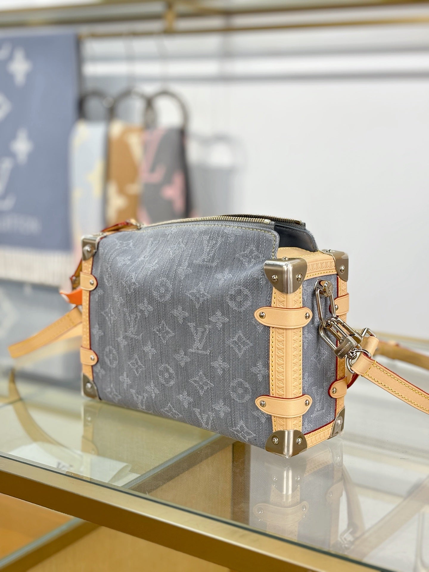Louis Vuitton Side Trunk MM – Monogram Denim