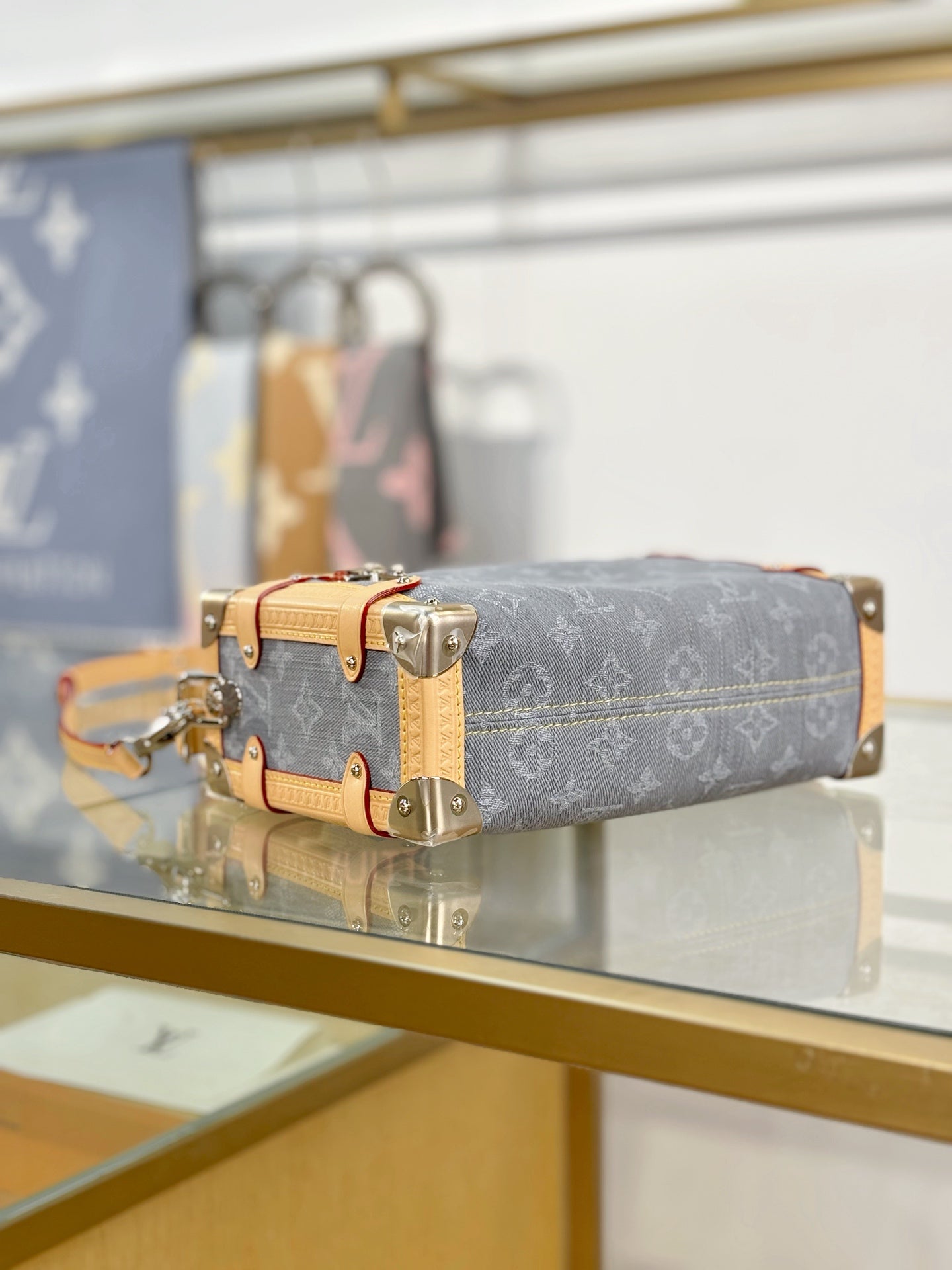 Louis Vuitton Side Trunk MM – Monogram Denim