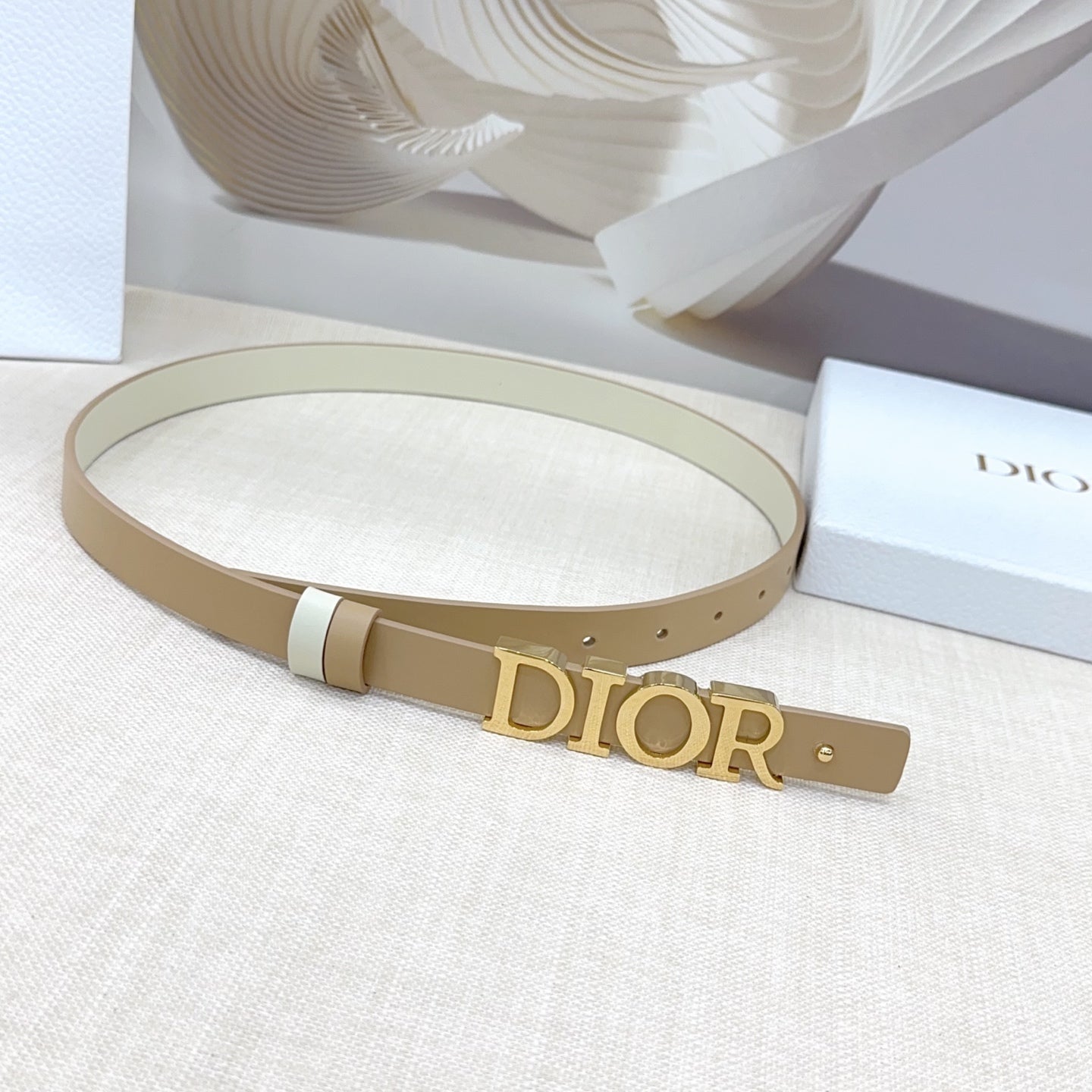 Signature DIOR logo Buckle