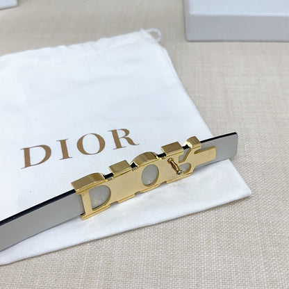 Signature DIOR logo Buckle