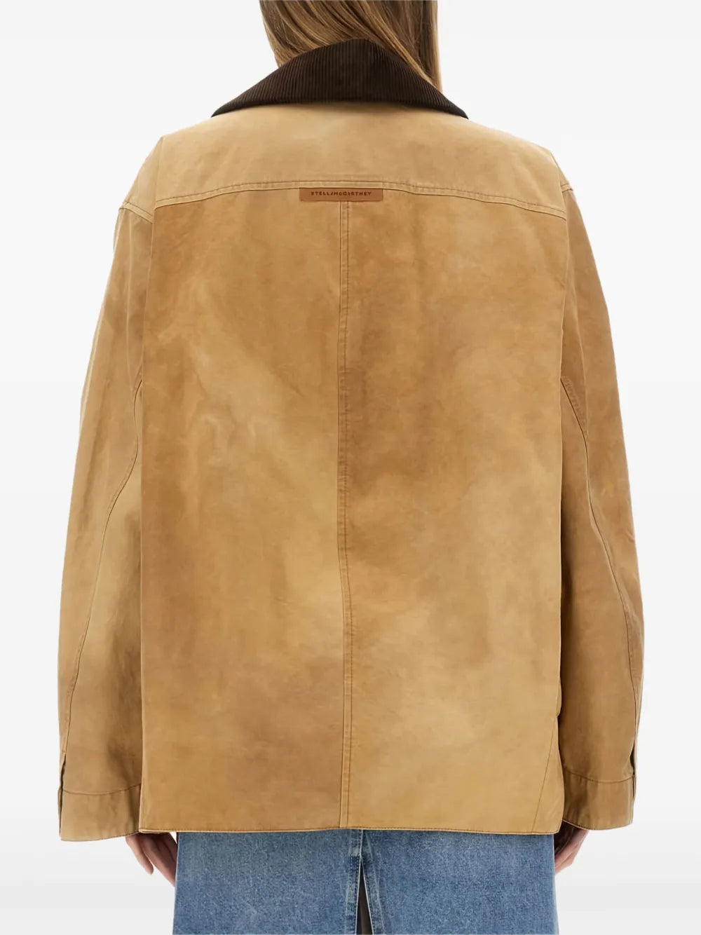 Stella McCartney Suede Workwear Jacket