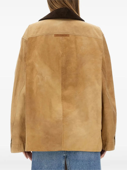 Stella McCartney Suede Workwear Jacket