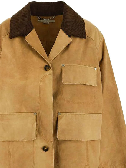 Stella McCartney Suede Workwear Jacket