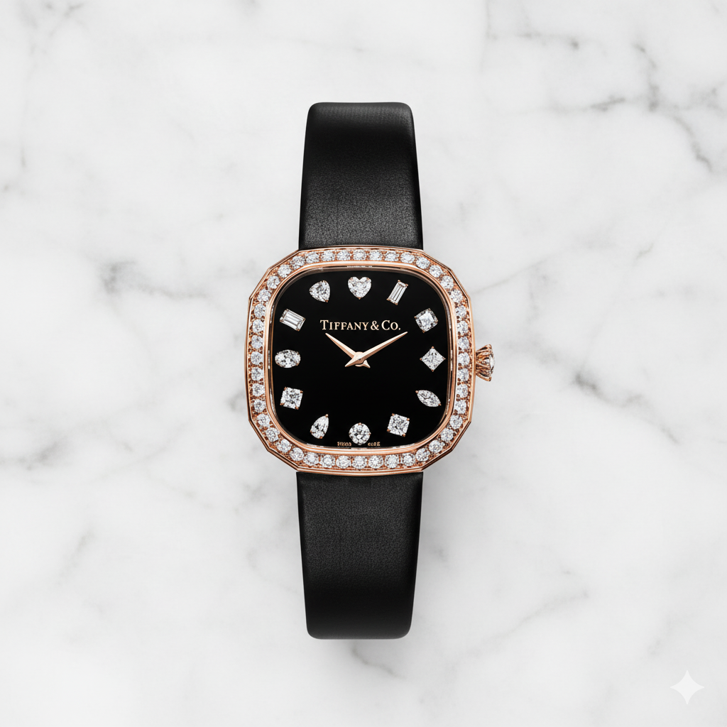 Tiffany & Co. Cocktail Watch – Dial with Diamond Indexes
