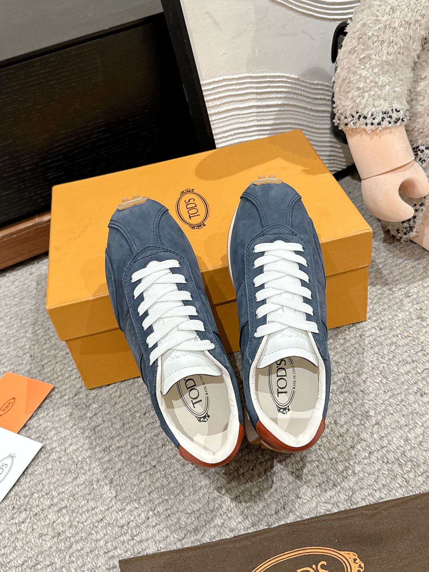 Tod's Vintage Sneakers in Leather and Technical Fabric
