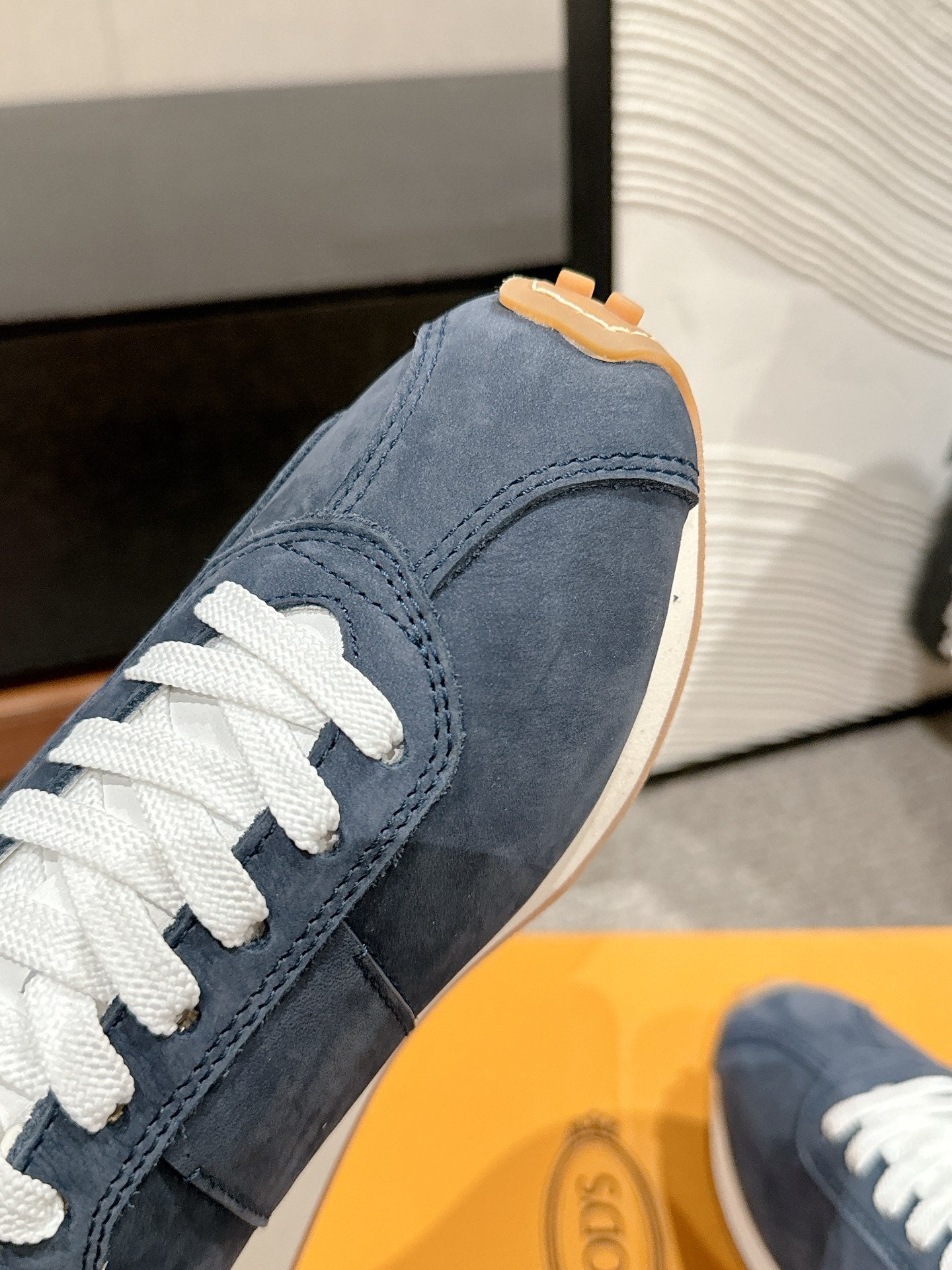Tod's Vintage Sneakers in Leather and Technical Fabric