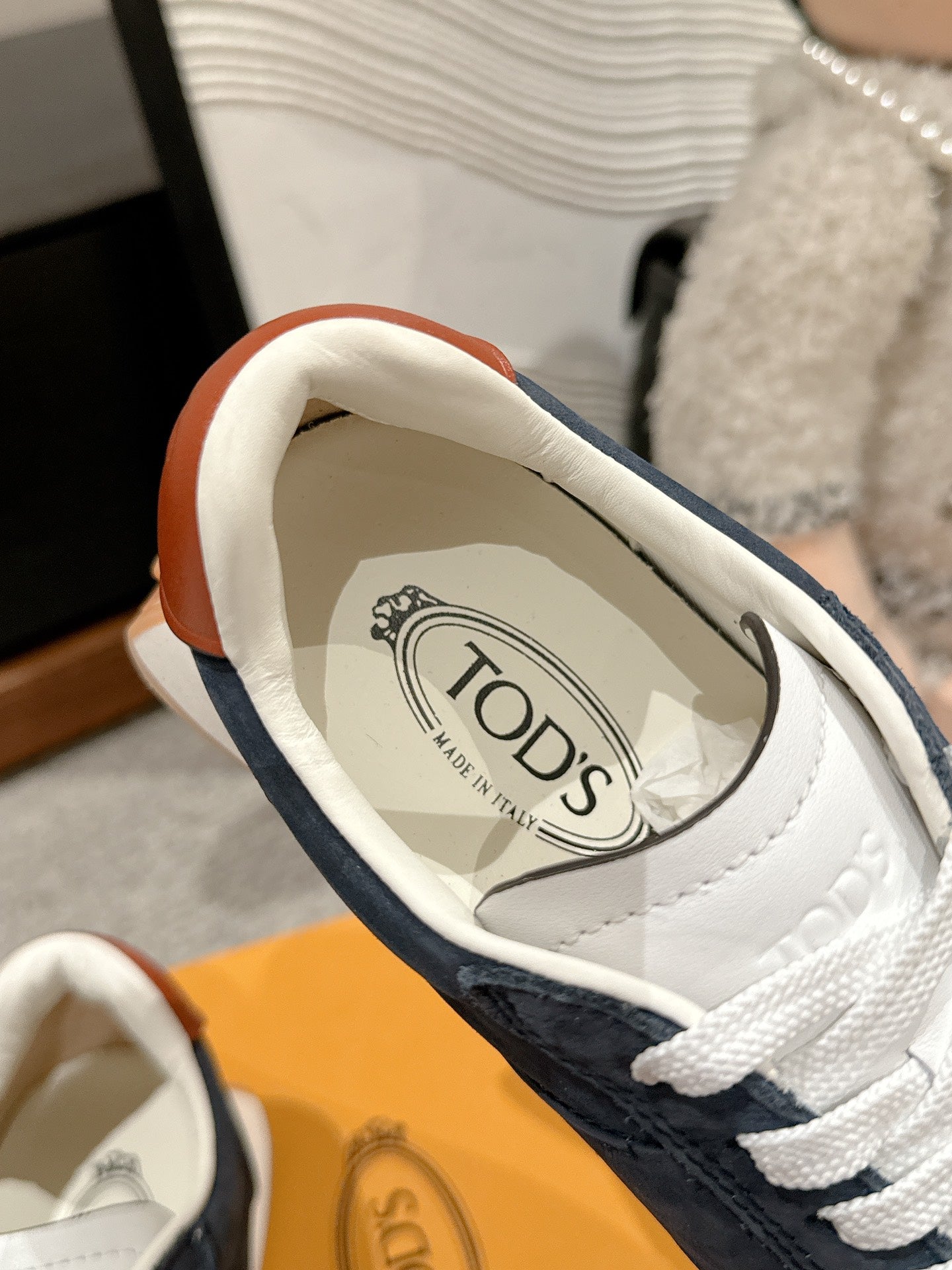 Tod's Vintage Sneakers in Leather and Technical Fabric
