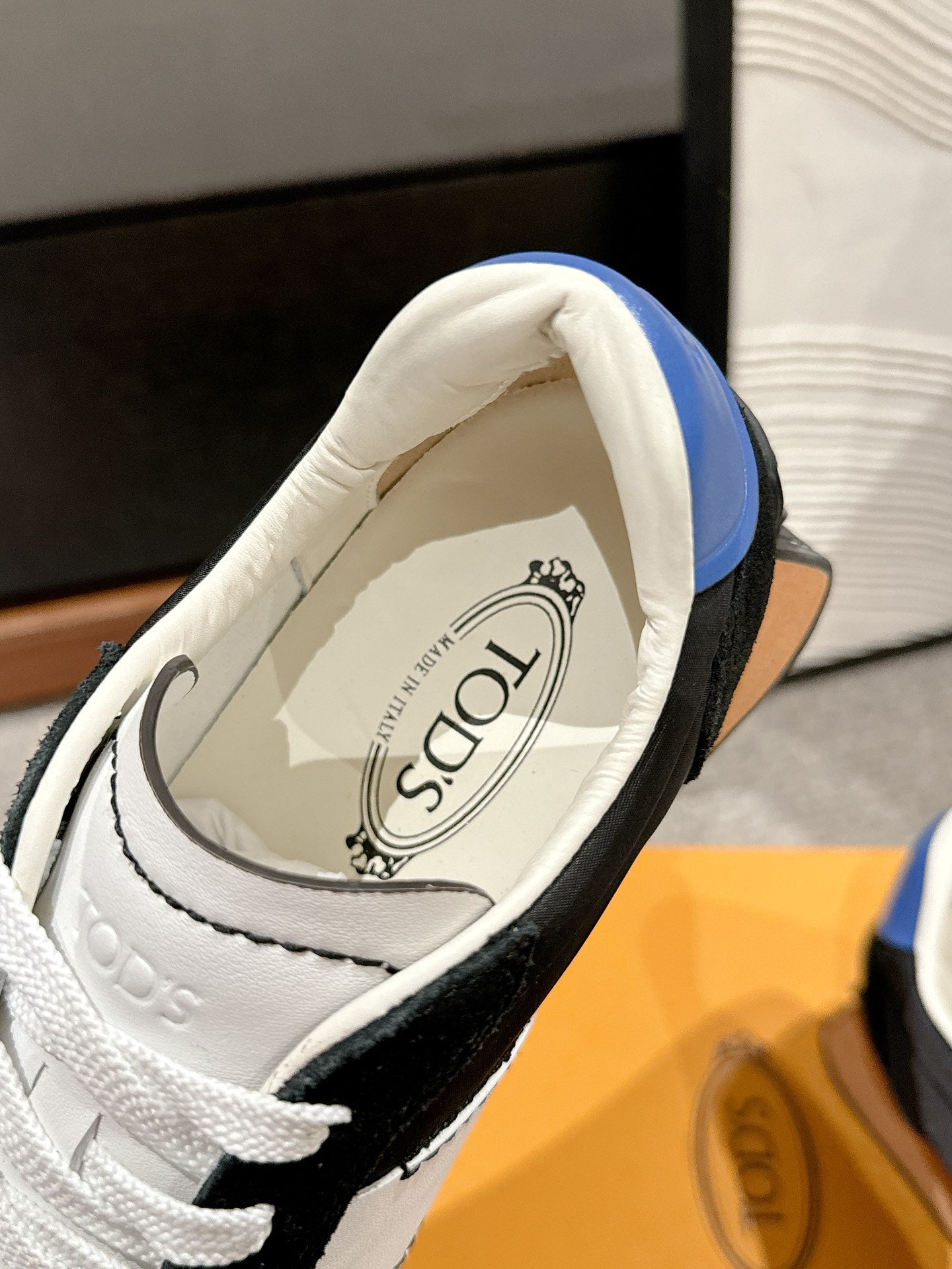 Tod's Vintage Sneakers in Leather and Technical Fabric