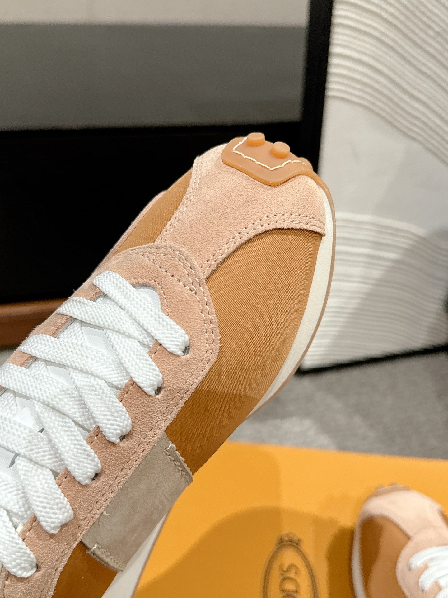 Tod's Vintage Sneakers in Leather and Technical Fabric