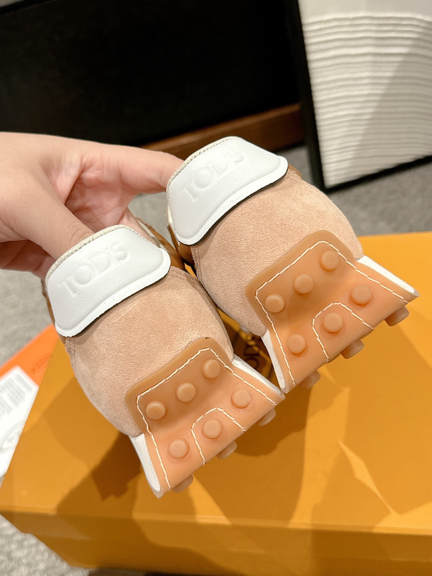 Tod's Vintage Sneakers in Leather and Technical Fabric