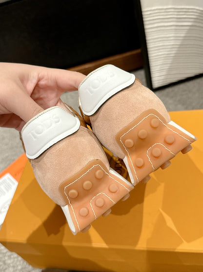 Tod's Vintage Sneakers in Leather and Technical Fabric