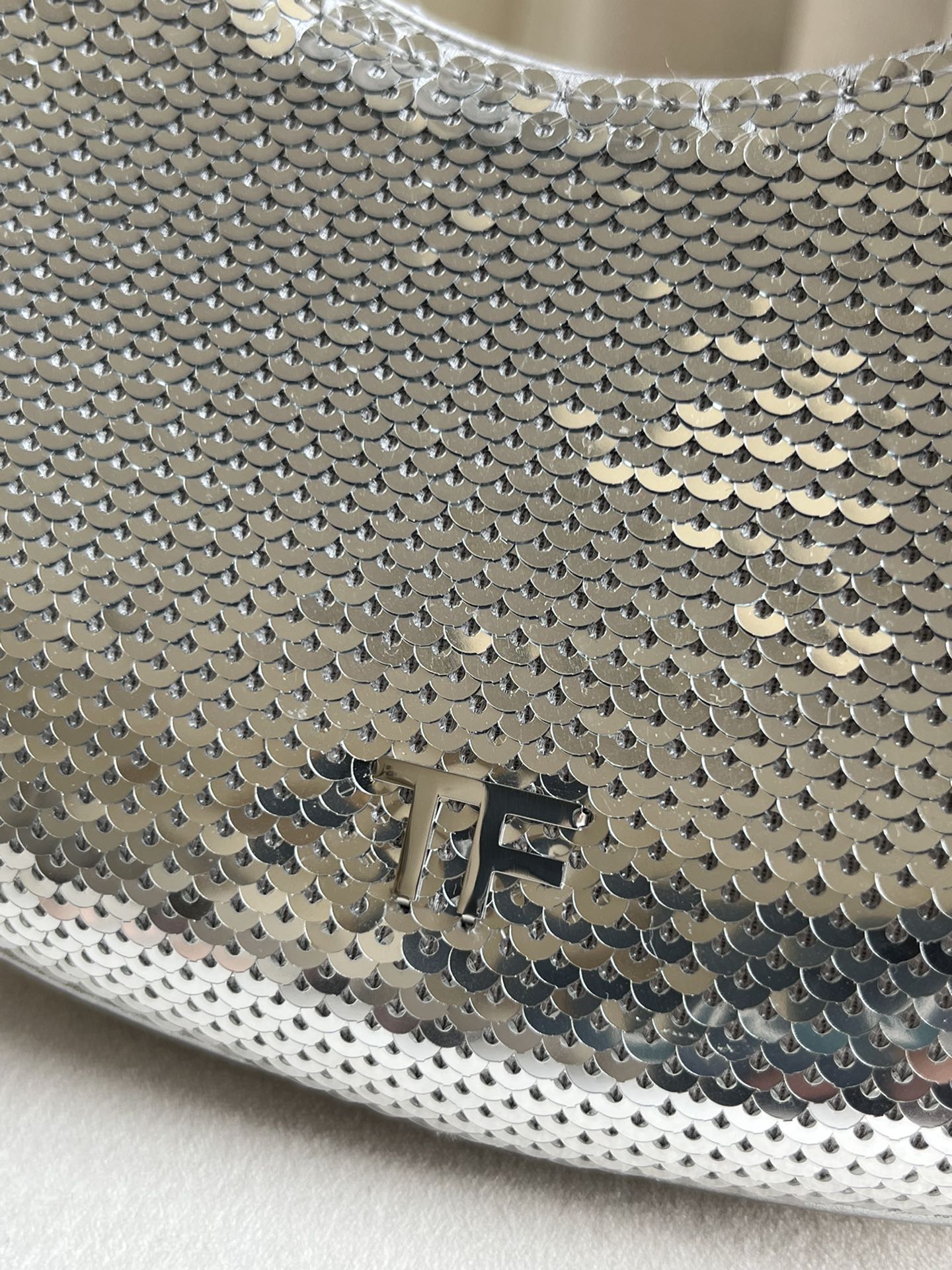 Tom Ford Bianca Mini Hobo Bag in Sequins